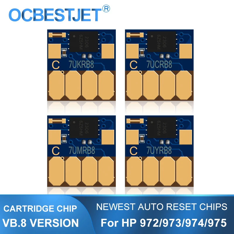 

VB.8 Newest ARC Chip For HP 972 973 974 975 972X 973X 974X 975X CISS For PageWide Pro 352dw 377dw 452dn 452dw 477dn 477dw 552dw