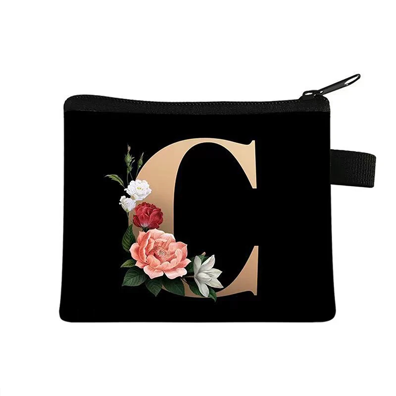 Initials Letter Coin Purses 26 coin purse,women wallet,coin wallet