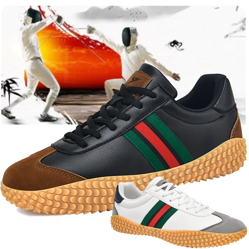 Men's And Women's Professional Fencing Shoes, Couple Fencing Sports Shoes, Competition Training Anti Slip Lightweight Tra