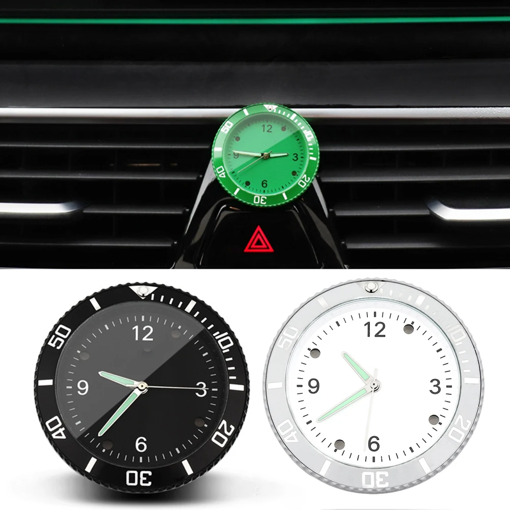 GreenDashboard-Luminous-Car-Clock-Vehicle-Electronic-Watches-Decoration ...