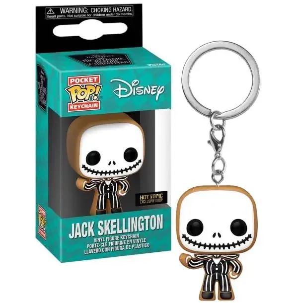 thumbnail image 5 of Funko POP DISNEY Skeleton Jack Sally y Jack Sewing Sally (sentada) ZERO OOGIE BOOGIE Pocket Pop Llavero Colección Modelo Juguetes, 5 of 5