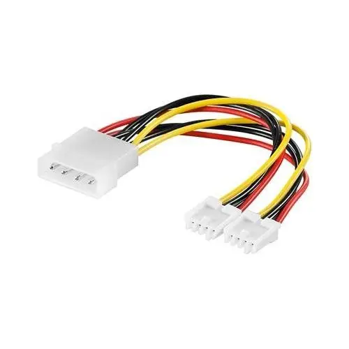 Черный кабель питания 2x FDD 0 15 м | Компьютеры и офис