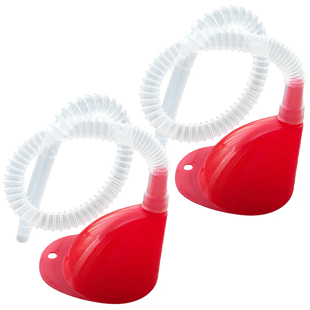 

2 Sets Oil Funnel Transmission Funnel Flex Funnel Fuel Funnel Capless Gas Tank Funnel