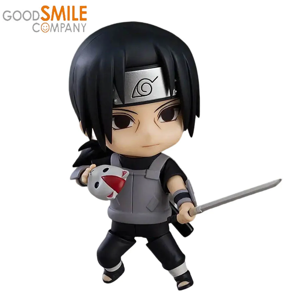 

11CM Uchiha Itachi Good Smile Original Nendoroid Naruto PVC Q Version Figure Ornaments Collectible Model Dolls Toy For Gift