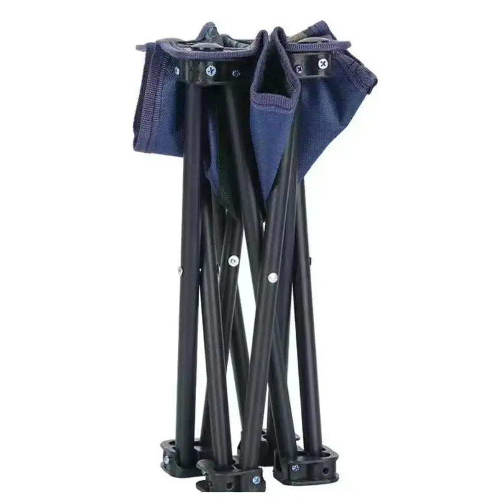 Tabouret pliant compact avec repose-pieds - Siège pour pêche, camping et croquis étudiants