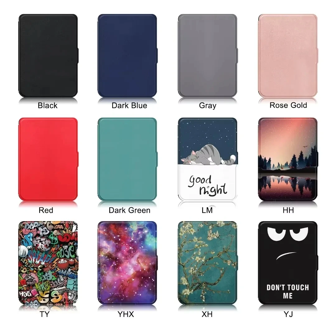 Smart Cover for Funda Kobo Clara HD Case 6 Soft Fabric Ebook Caser for  Etui Kobo Clara HD Cover Hoesje Stand Shell 6 Inch - AliExpress