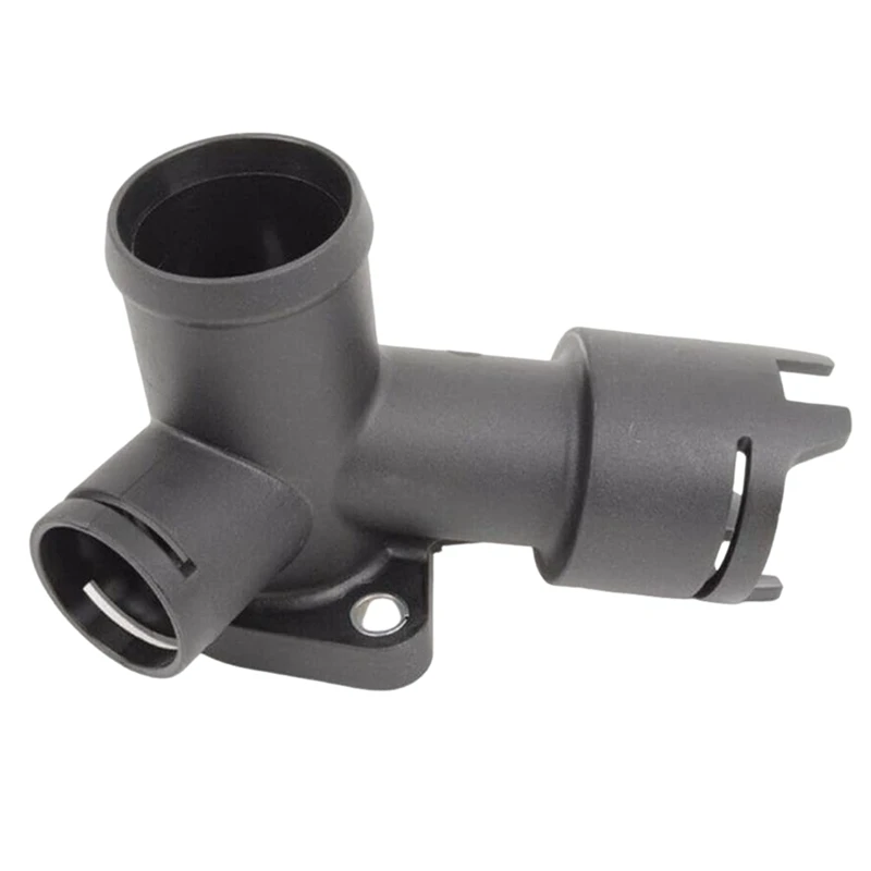 1 Piece 03H121133 Engine Water Flange Pipe Joint Coolant Pump Pipe Joint Black Plastic For Skoda SEAT