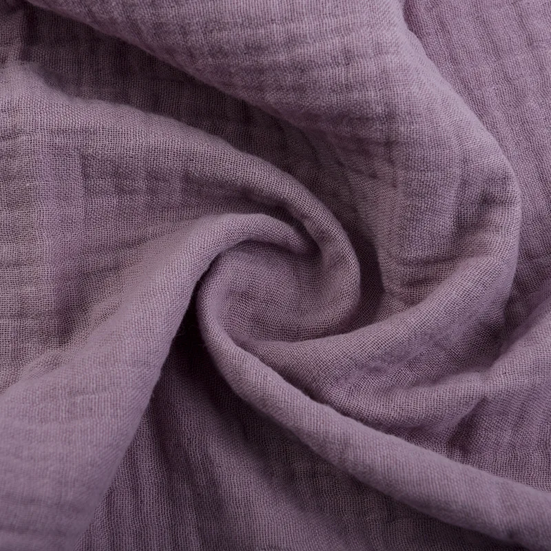 Premium Double Gauze Cotton Muslin Fabric for DIY Crafting & Sewing Projects