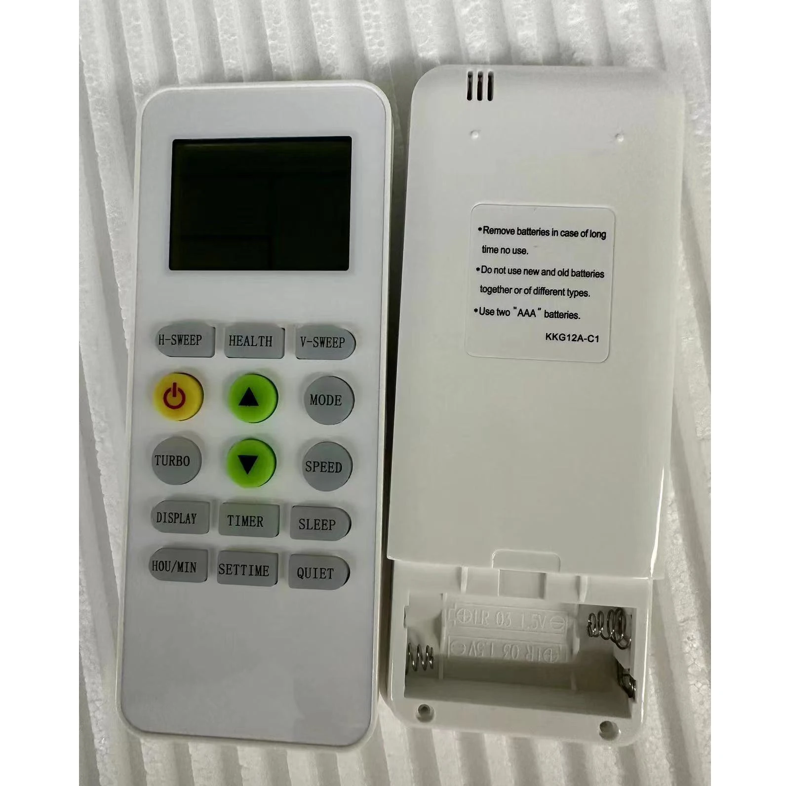 KKG12A-C1 air conditioner Remote Control Replacement for CHANGHONG REE Pastamic CHEBLO Air Conditioner