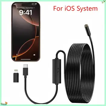 iOS Endoscope Camera for iOS System HD 960P Inspection Sewer Borescope Camera for ipad iPhone5-17 1