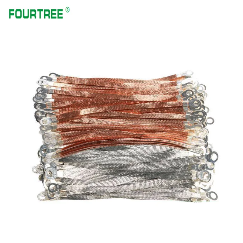 fio de cobre estanhado conexao macia personalizado caixa terra cabo buraco 8mm 04