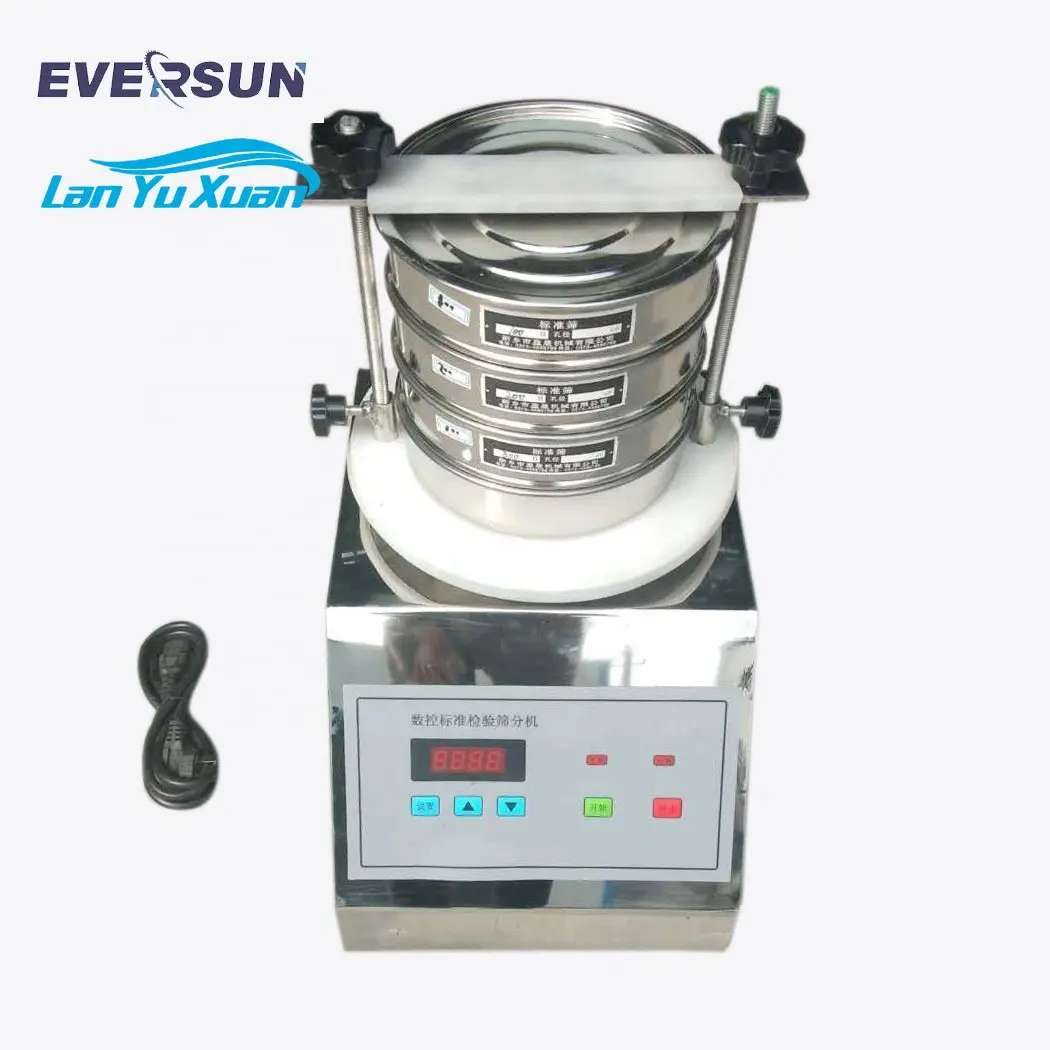 200 Mm Standaard Rvs Lab Test Zeef Shaker alat laboratorium lab test sieve orbital shaker laboratory digital orbital shaker