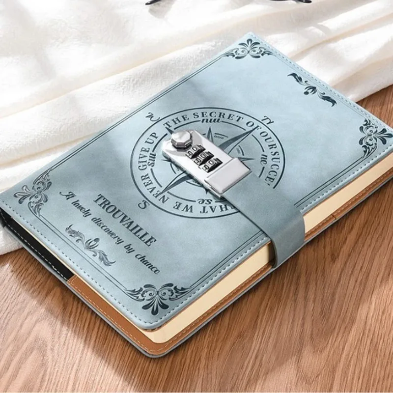 

Рабочий блокнот с кодом, записная книжка, записная книжка с замком