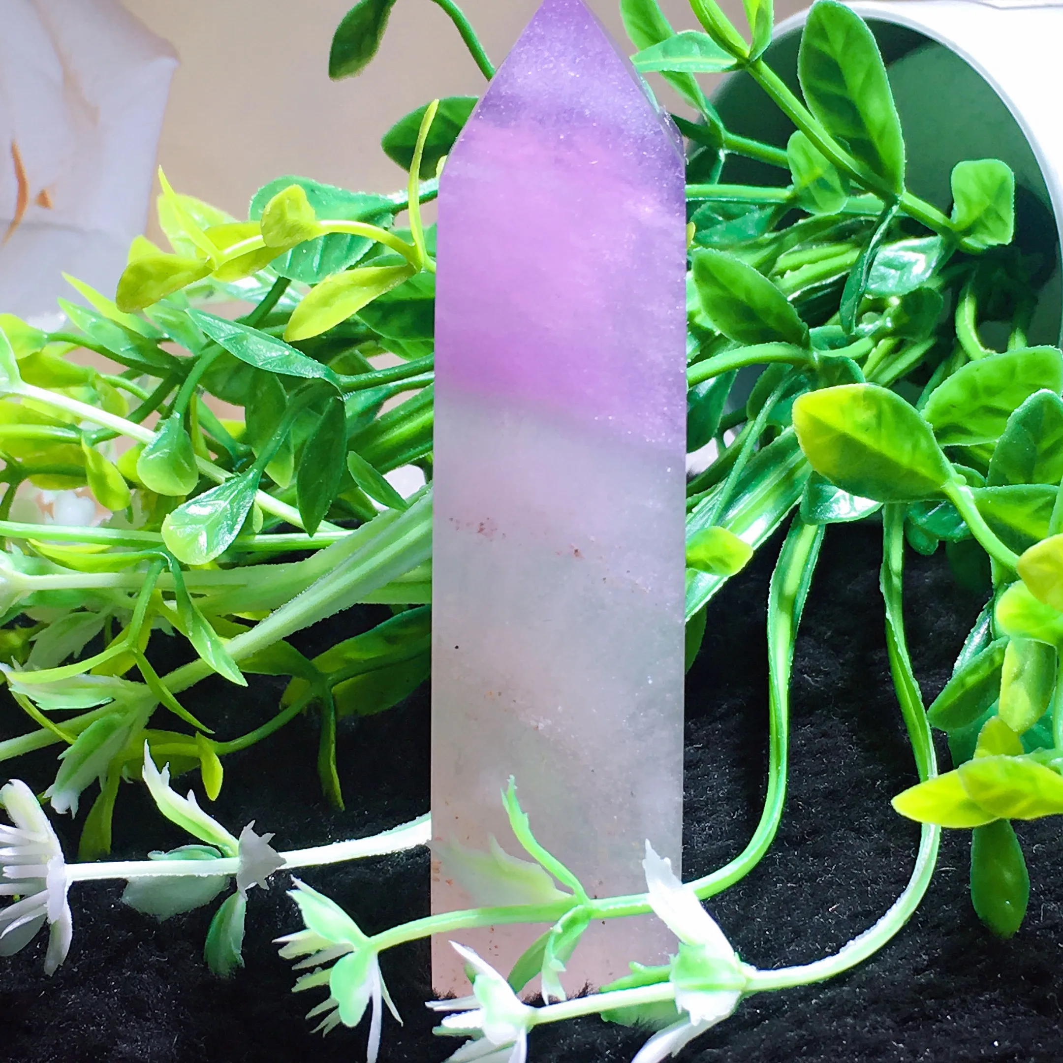 Purple Fluorite Tower 2428