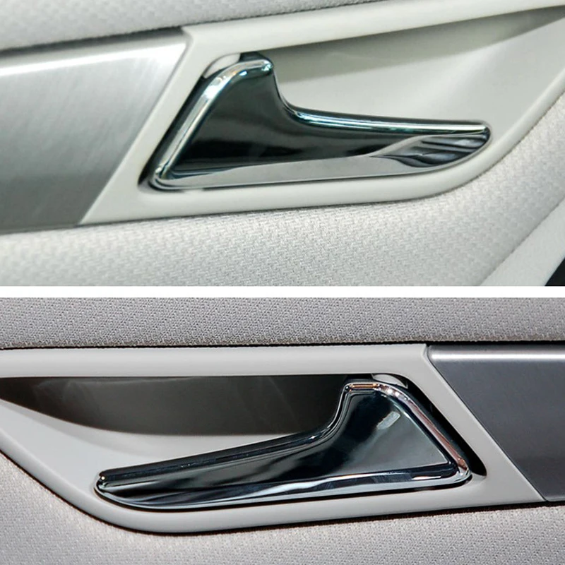 

1Pcs for Mercedes-Benz A-Class W169 B-Class W245 Chromed Car Inner Interior Door Handles Panel Trim Cover Accessories Left Right
