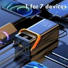 Portable Large Capacity Power Bank 60000mAh 22.5W Fast Charger with Cable USB C External Spare Battery for IPhone Samsung Xiaomi 3