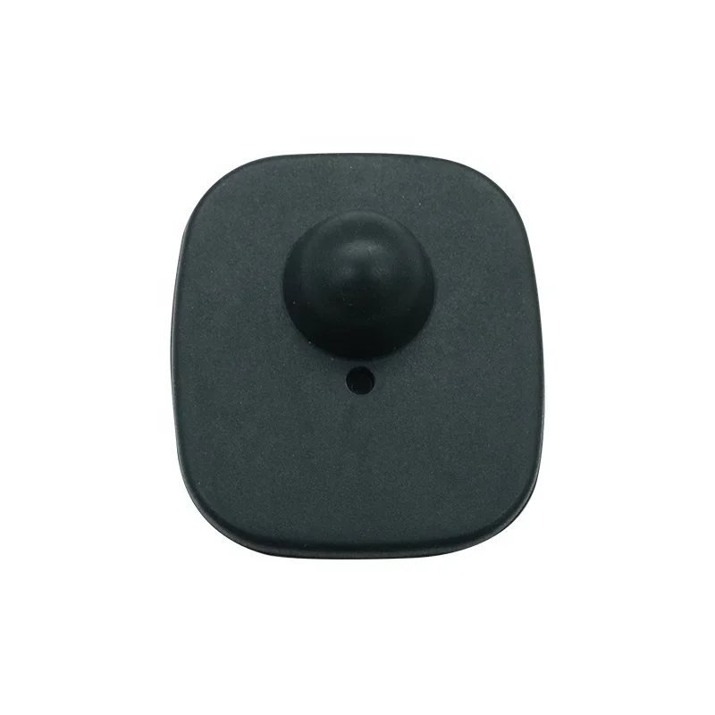 100 Pcs Colourful RF 8.2Mhz Security Tags for clothing store,small square hard tag with 100 Pins Suitable for bag and shoe shop