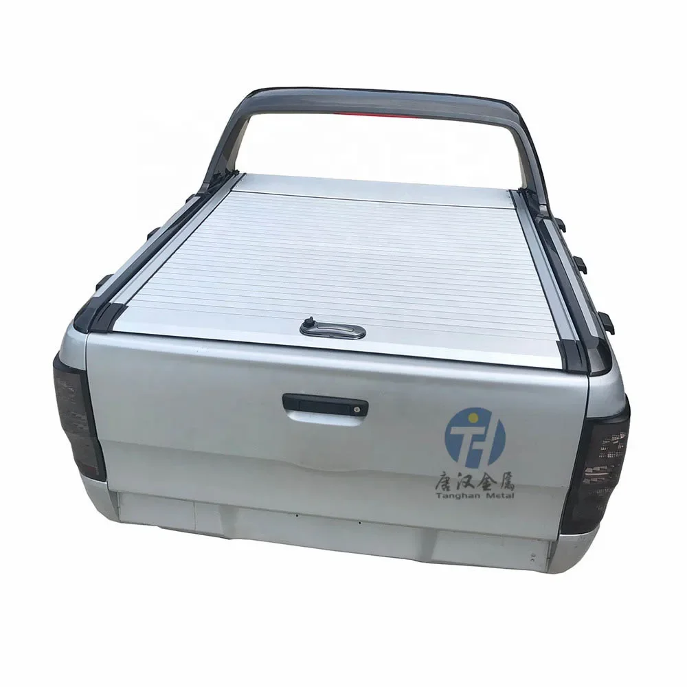 

Aluminum Roll Up Tonneau Cover retractable Truck Bed Cover for FordRanger WildraK T7