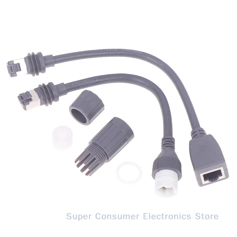 RJ45 Dish Router Converter Cable for Starlink Satellite Rectangular Extender Adapter Gen 3
