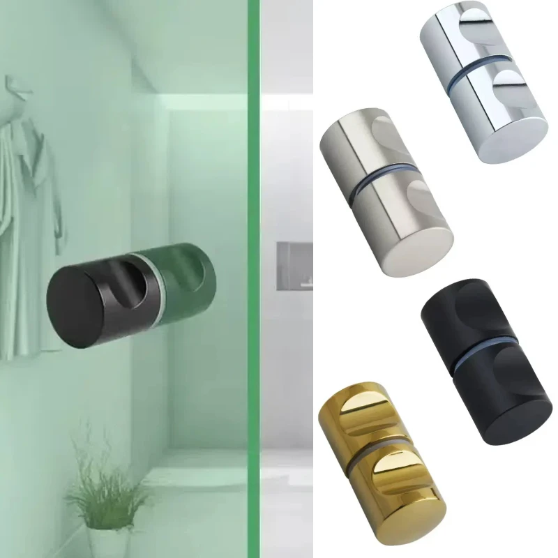 Kensharp Double Sided SS304 Shower Glass Door Handle Knob Bathroom Glass Knob