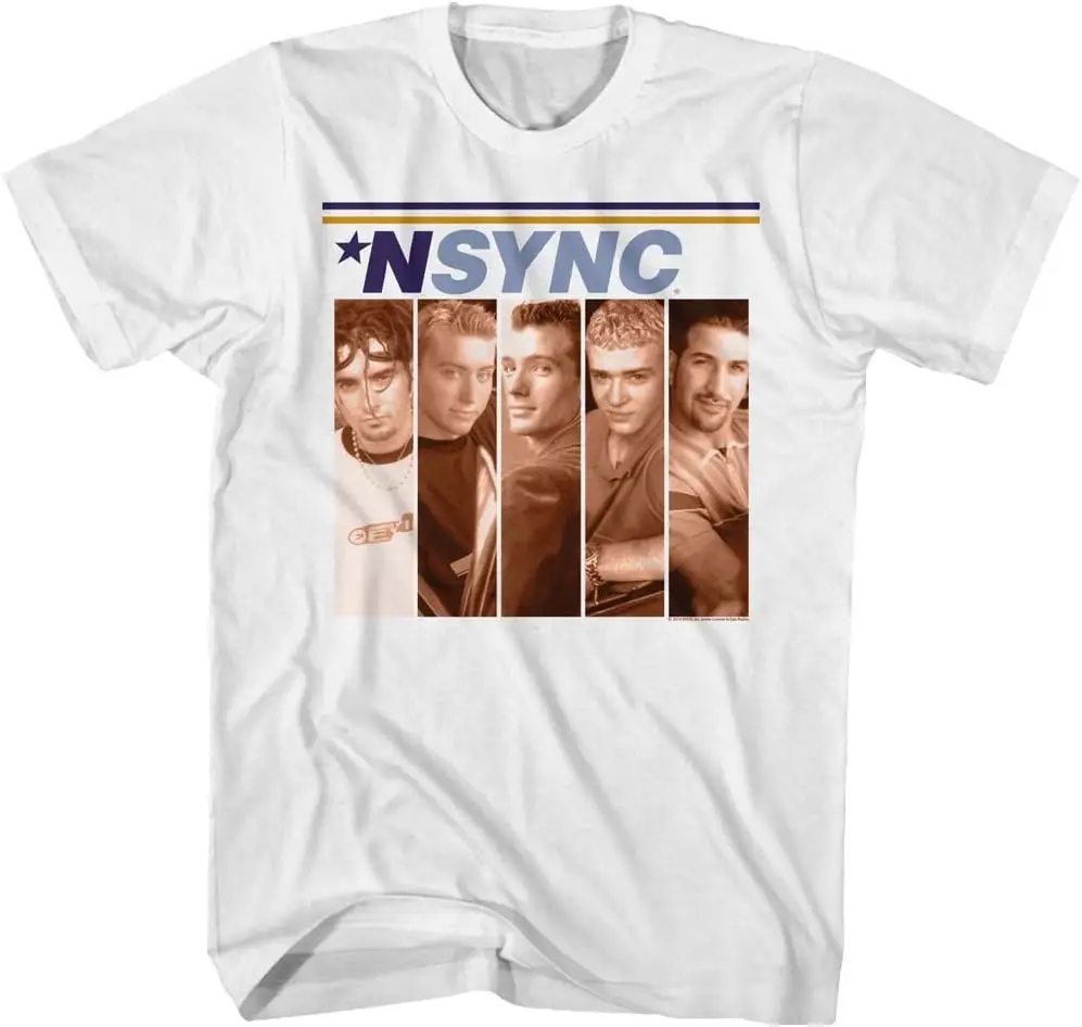 

Американская классика NSYNC Box White взрослая Футболка Tee