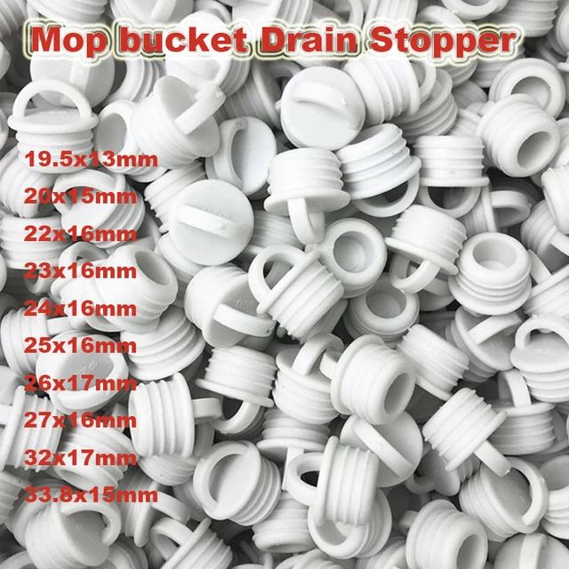 Silicone Cover Mop Bucket, Silicone Drain Plug Cover