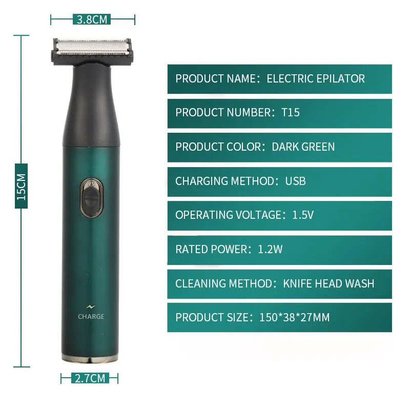 Electric Shaver 4 IN 1 Electric Shaver Rechargeable Beard Electric Razor For Men Face Shaving Machine Male Beard Clipper Cleaning Shaver