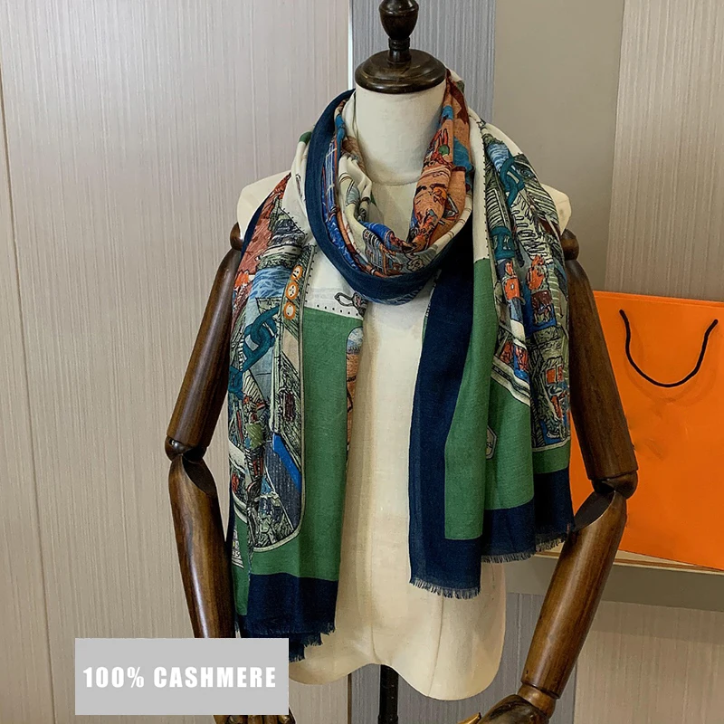 Рисунок 2 - Длинный кашемировый шарф