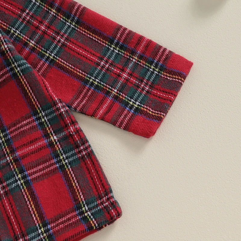 Carolilly Ensemble Pyjama Noël Enfant Bébé Garçon Fille En