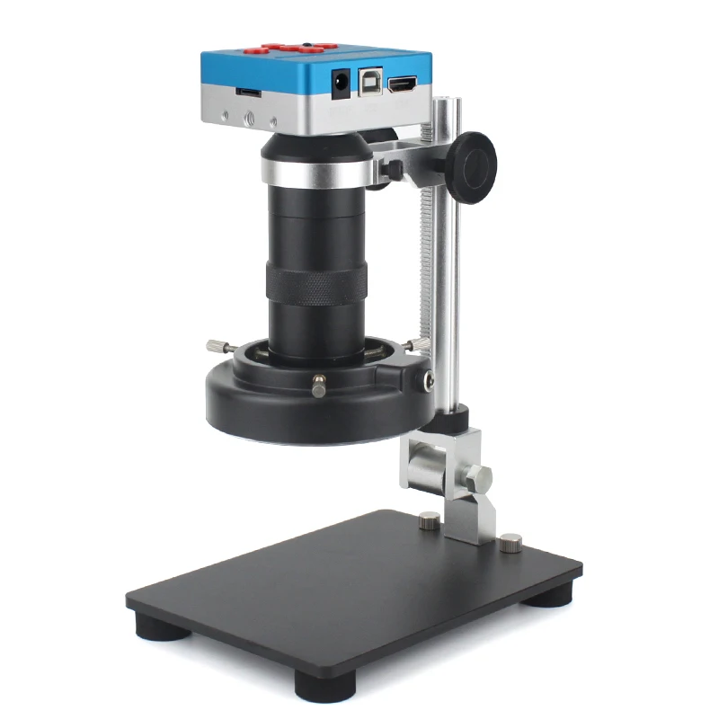 

Full HD 4K 1080P HDMI USB Digital Video Monocular Microscope Camera 130X Zoom C-Mount Lens For Phone PCB Soldering Repair Tools