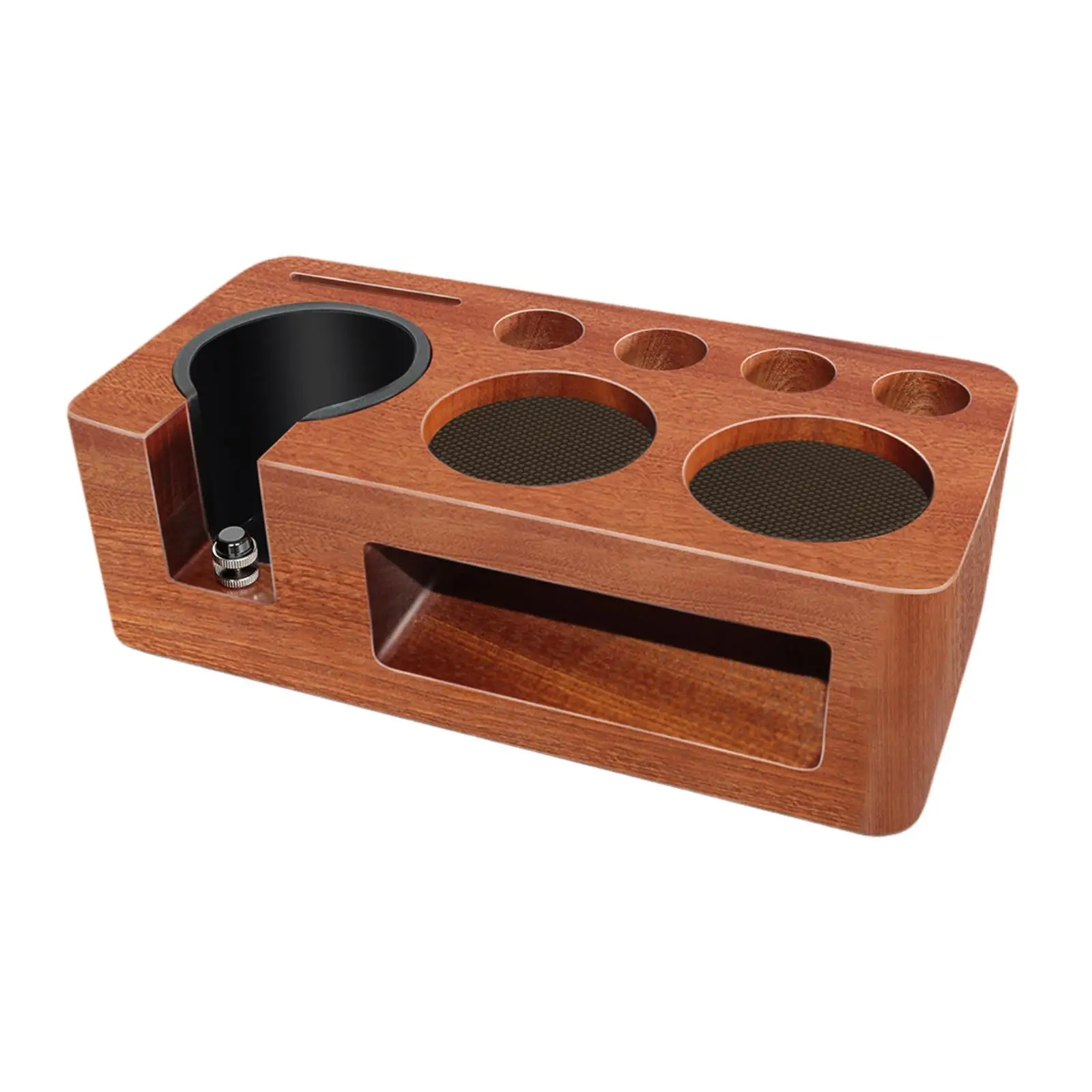 Coffee Filter Tamper Holder Wooden Sturdy Multipurpose Coffee Portafilter Tool Coffee Filter Tamper Holder Wooden Sturdy Multipurpose Coffee Portafilter Tool