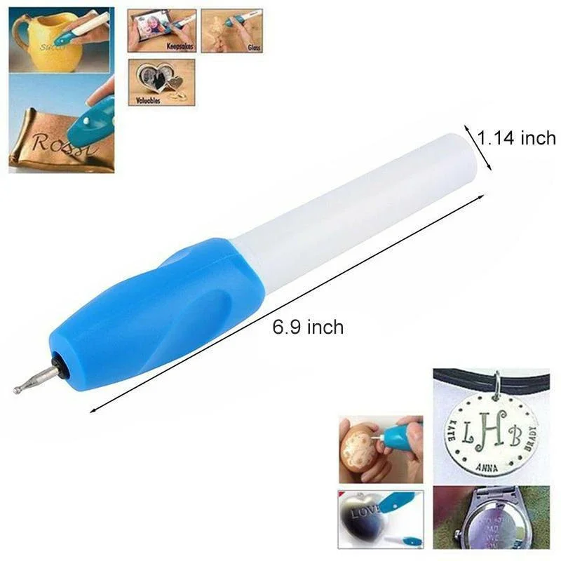 New DIY Cordless Electric Engraving Pen Carve Tool for Jewelry Plastic Metal Wood Glass Automatic Engraving Pen Graver Machines