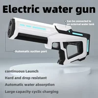 Pulse electric continuous water gun for children, high-pressure and strong waterproof automatic water absorption 1