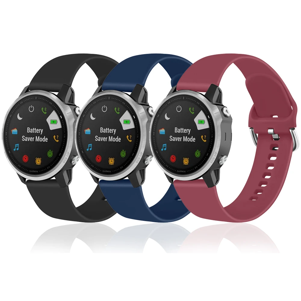 Cinturino In Silicone Da 20Mm Per Garmin Fenix 7S/Fenix 6S/Fenix 6S Pro Band Bracciale Cinturino Per Garmin Fenix 5S/Fenix 5S Plus Correa