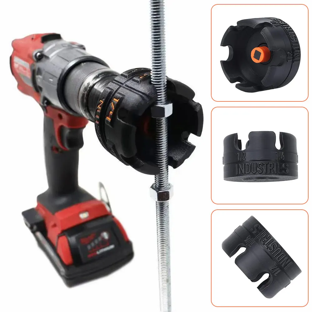 Plastic Nut Zipper Drill Attachment Tool
