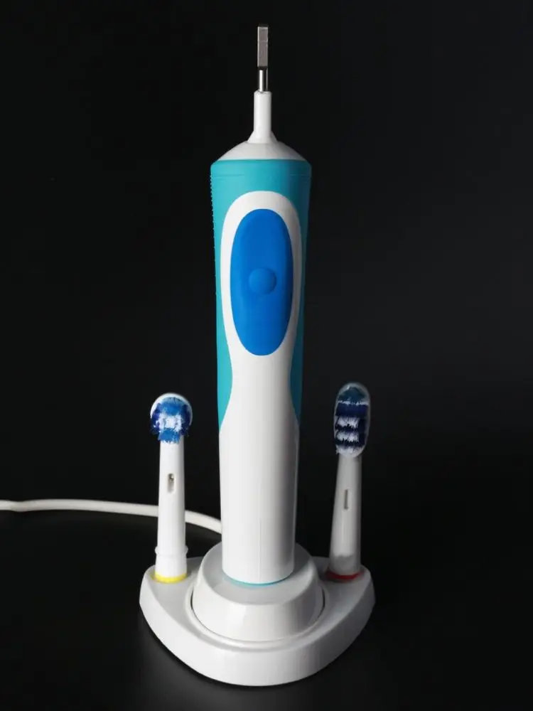 Electric Toothbrush Holder Bracket Bathroom Toothbrush Stander Base Support with Charger Hole toothbrush holder