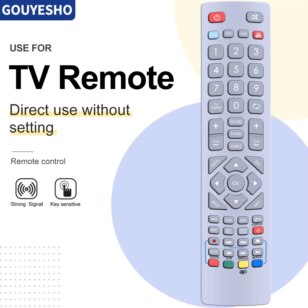 Nuovo Telecomando Shwrmc0102 Shwrmc0002 Per Smart Tv Lcd Sharp Aquos Dh-1600