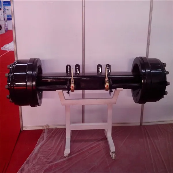 10t 11.5t 13t 16t 20t Twin Tire Disc Brake Shaft Heavy Duty Axle Manufacture Trailer Axle Rear
