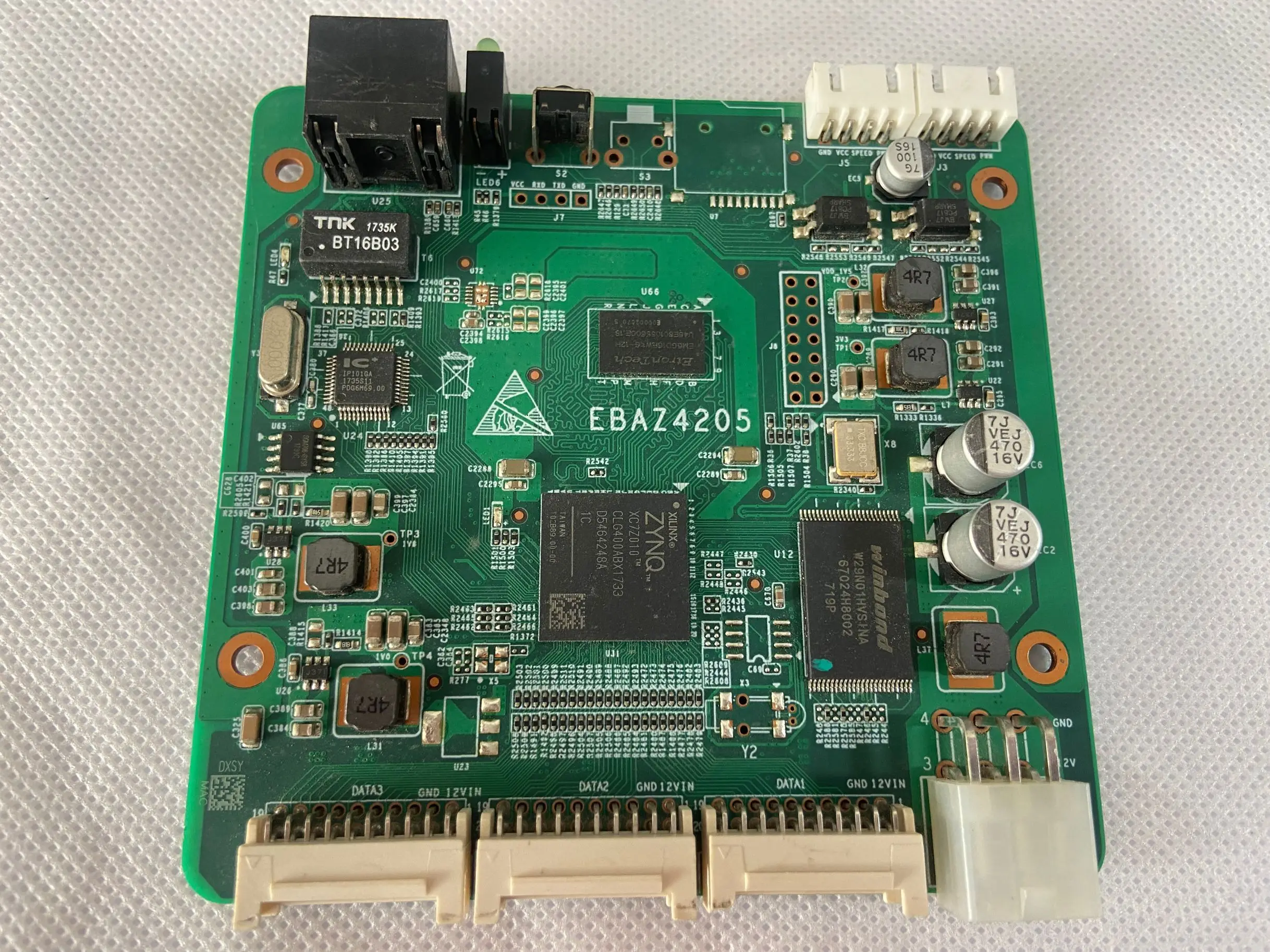 Xilinx ZYNQ Development Board XC7Z7010 Learning Board FPGA Learning EBAZ4205 Guarantee Good Condition