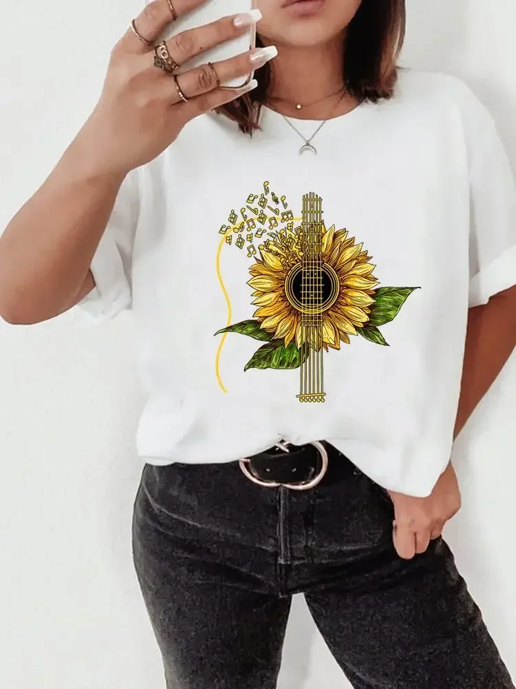 

Футболка женская с принтом, базовая Модная рубашка с коротким рукавом, с рисунком животных, лошадей, love, большие размеры, на лето