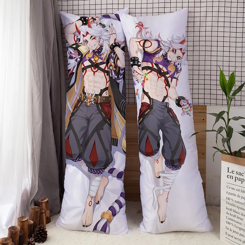 Anime Loli Pillow Genshin Impact Dakimakura Pillowcase Klee Hu Tao ...