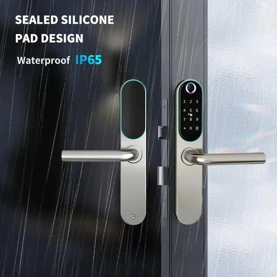 IP65 Waterproof Euro 5572 3592 mortise Smart UPVC Lock tuya wifi ttlock ...