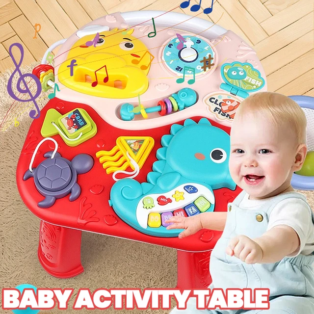Table d'activité pour bébé, jouets musicaux, jeux de création de sons pour  bébés, jouets mentaires
