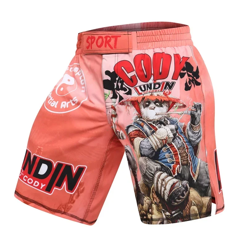 BJJ Jiu Jitsu MMA T-Shirts Pants Shorts Rash Guard Swimming Surfing Rashguard 4pcs set Men's Sport Boxing Bjj Gi MMA Muay Thai