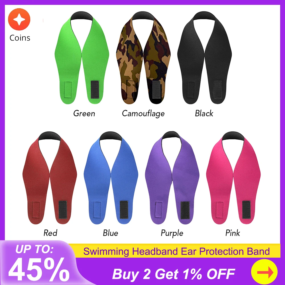 Neoprene Swimming Headband Ear Protection Band Sweatband for Swimming Bathing Surfing Sports Headband Belts Hair band