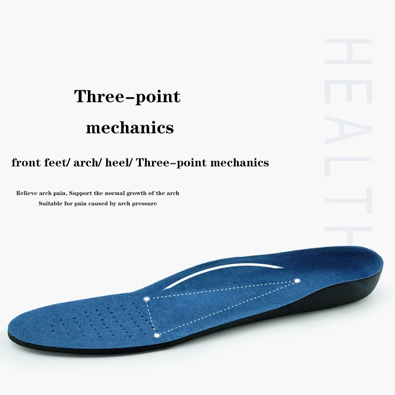 Arch Support Insole Feet Men Women Orthopedic Insoles Shoes Comfortable Shock-Absorbing Inserts Sport Running Shoe Sole