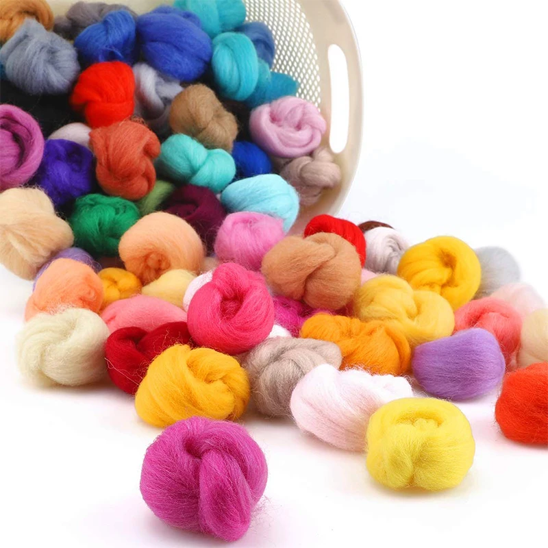 Felt Balls for Crafts For Home Decor Felt Painting Embroidery Kit Christmas  Hangable Felt Balls for Crafts Unique Soft No Fade - AliExpress