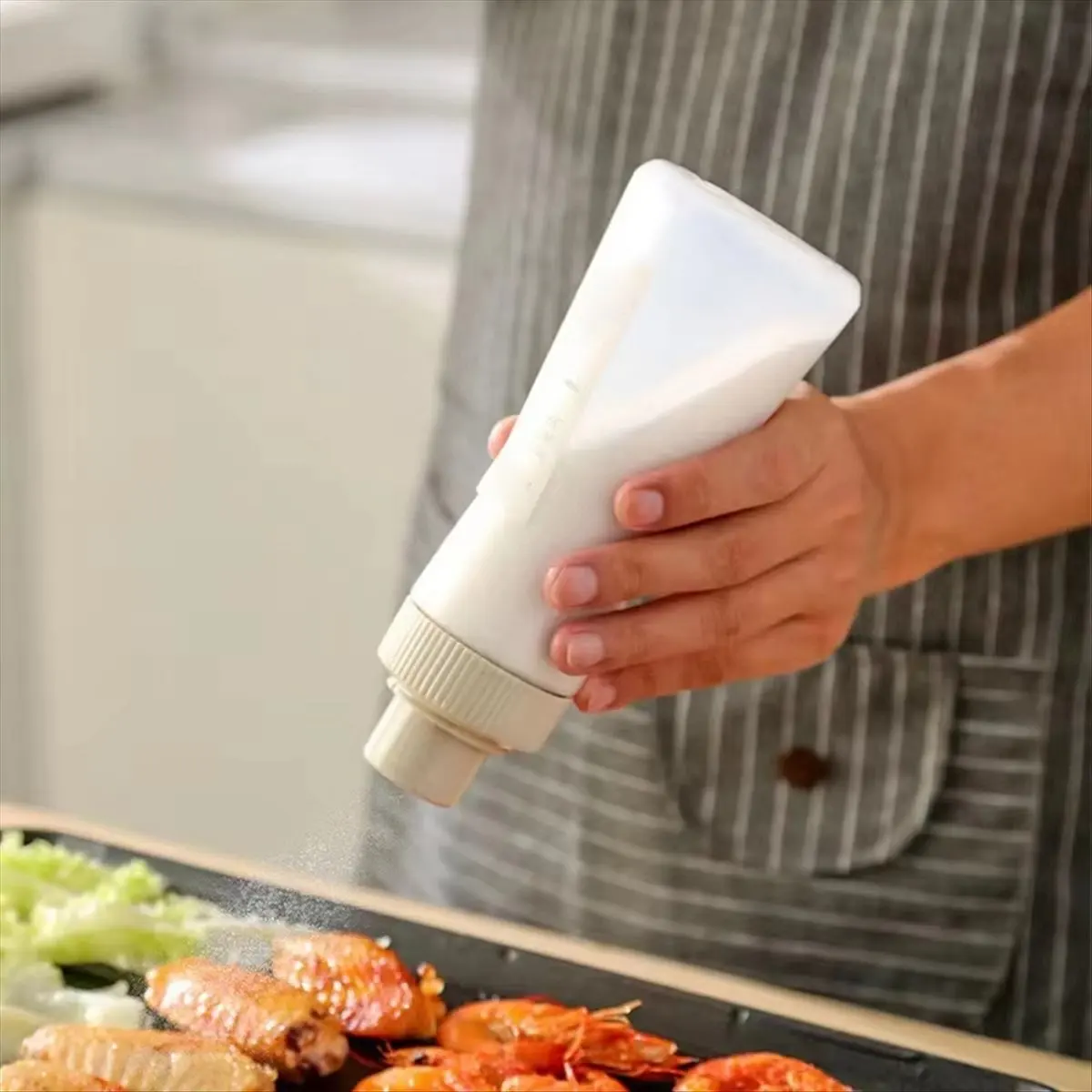 2026 Trend Kitchen Seasoning Bottle BBQ Seasoning Bottle Powder Bottle Salt Bottle Pepper Bottle Salt Shaker Seasoni