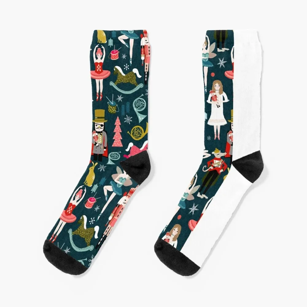 

Nutcracker Ballet by Andrea Lauren Socks fashionable custom christmas gifts Socks For Man Women's