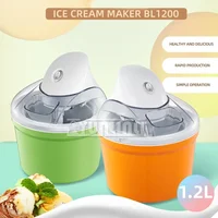 Petite machine à crème glacée domestique, machine à glace électrique portable DIY, congélateur automatique de yaourt 5
